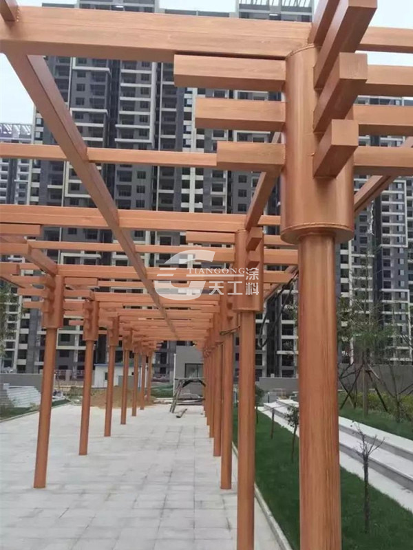 钢结构是否真的能做木纹漆